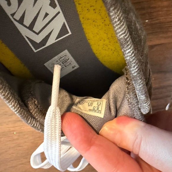 ✨ Vans Gray Wash Sneakers – Women’s 8 / Men’s 6.5 – OrthoLite Comfort ✨ - Picture 3 of 3